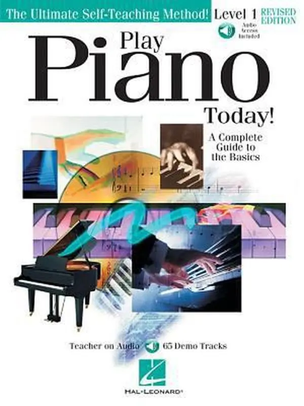 USED Book - Play Piano Today! Level 1 - Updated & Revised Edition Book/Online Audio by Sharon Stosur (Paperback) - english