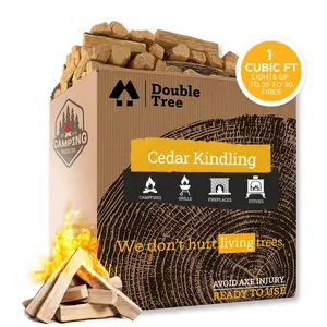 Cedar Kindling Fire Starter Sticks -  Natural Cedar