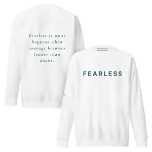 Fearless Sweatshirt – Salt & Strength Collection
