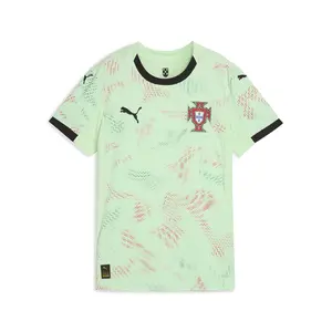 PUMA Womens Fpf Away Crew Neck Replica Jersey Casual - Green