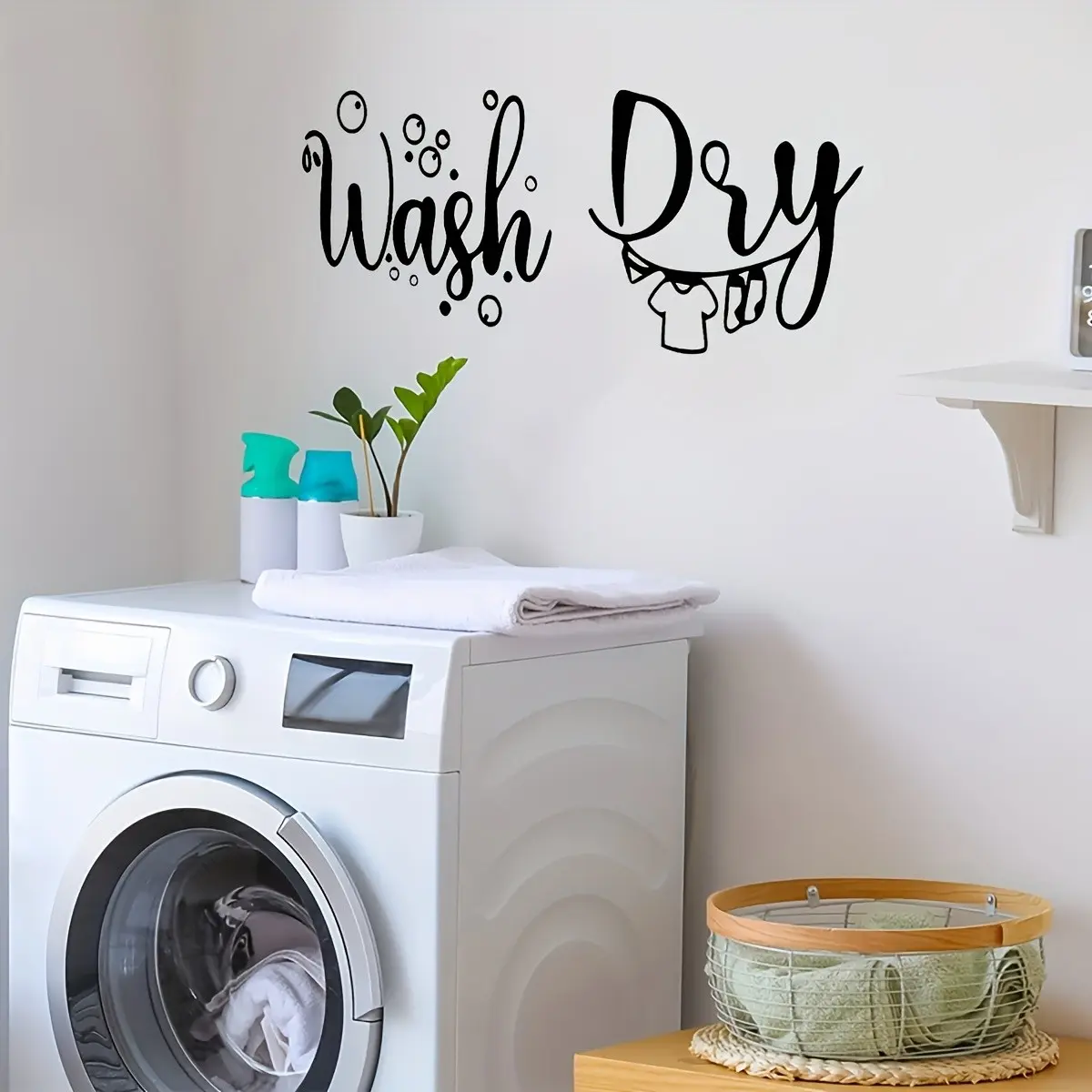 Bubble Pattern Stickers Set for Laundry Area, Bring Joy and Energy to Home Life, Ideal for Wall, Room, and Bedroom Decor