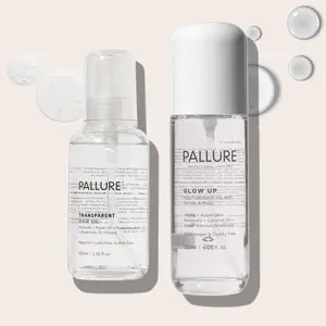 Glow And Shine Duo - Transparent Hair Oil and Oil Mist for Hair and Body - Lightweight, Hydrating, Adds Shine, Heat Protectant, Frizz-Control - K-beauty Inspired, Made for all hair types, For dry, damaged, bleached, virgin, or color-treated hair