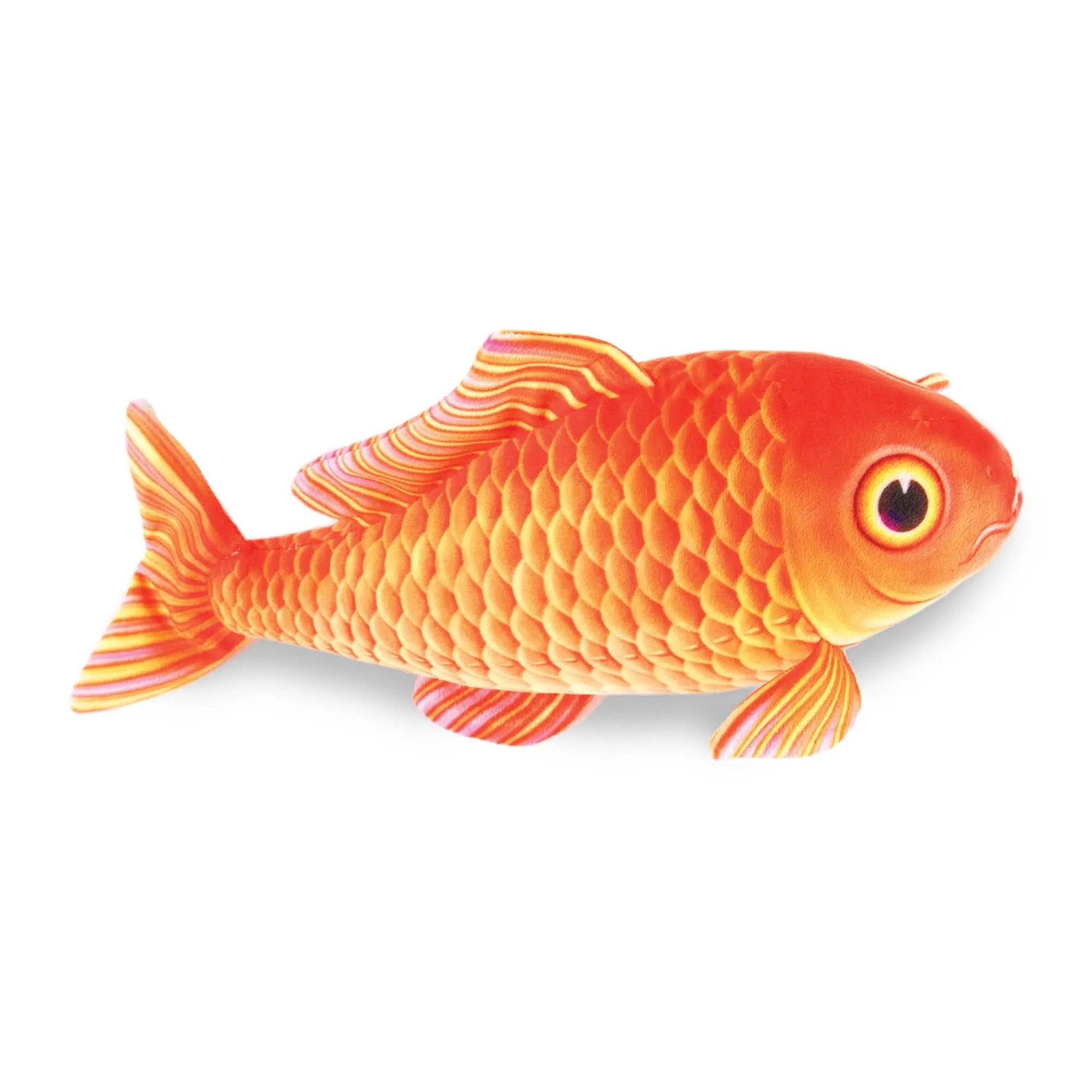 Real Planet™ Orange Koi Fish Realistic Plush Stuffed Animal
