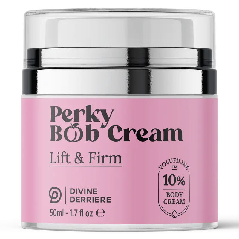 PERKY Bust Cream - Clinically Proven Skin Tightening & Visibly Firming Cream, Chest Lifting Lotion, Body Care with Caffeine body butter Smooth Comfort