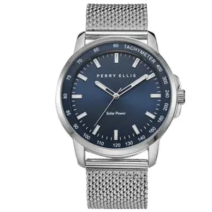 Perry Ellis Solar Powered Mens Watch | Round | 42 MM