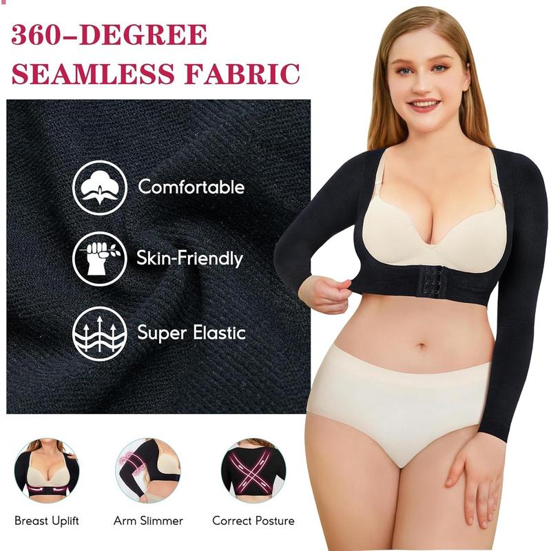 Sports & Outdoor Upper Arm Shaper for Women Faja Post Surgery Slimming Compression Sleeves Shapewear Tops Clothes Womenswear Belly Control Bodysuit Gamis Basic Minimalist