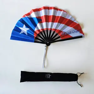 Puerto Rico Folding Fan – Caribbean Heritage Hand Fan