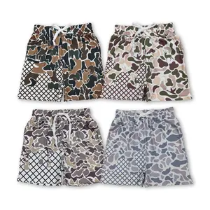 C Boy Summer Shorts Camo Summer Bottom Pockets Adustable Clothes Hunting Clothing Bottom