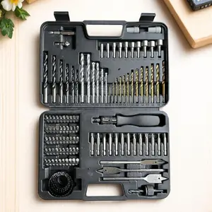 Multipurpose Drill Bit Set, High Speed Steel Drill Bit Set, Precision Drilling Carving Installation Tool Kit, Efficient Durable Tools for DIY Woodworking
