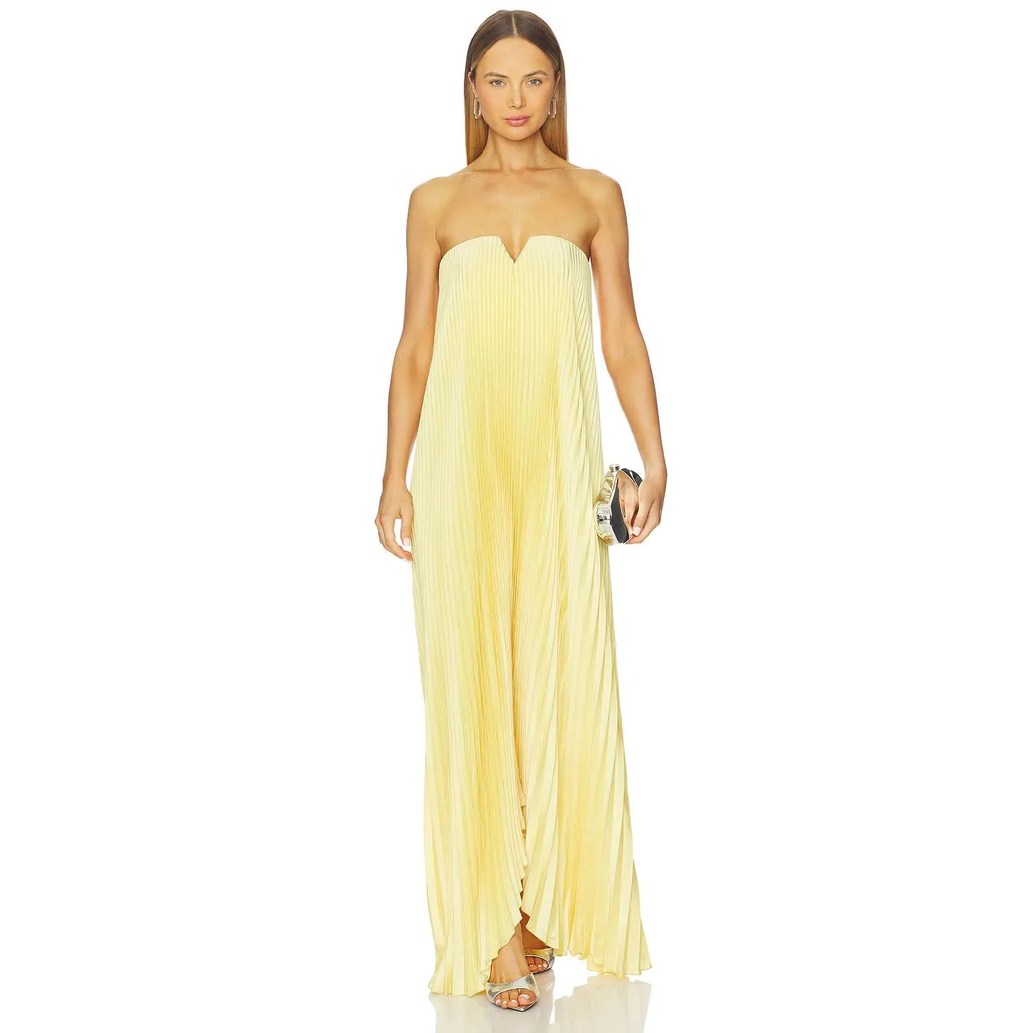 L'IDEE Black Tie Gown - Butter in Butter