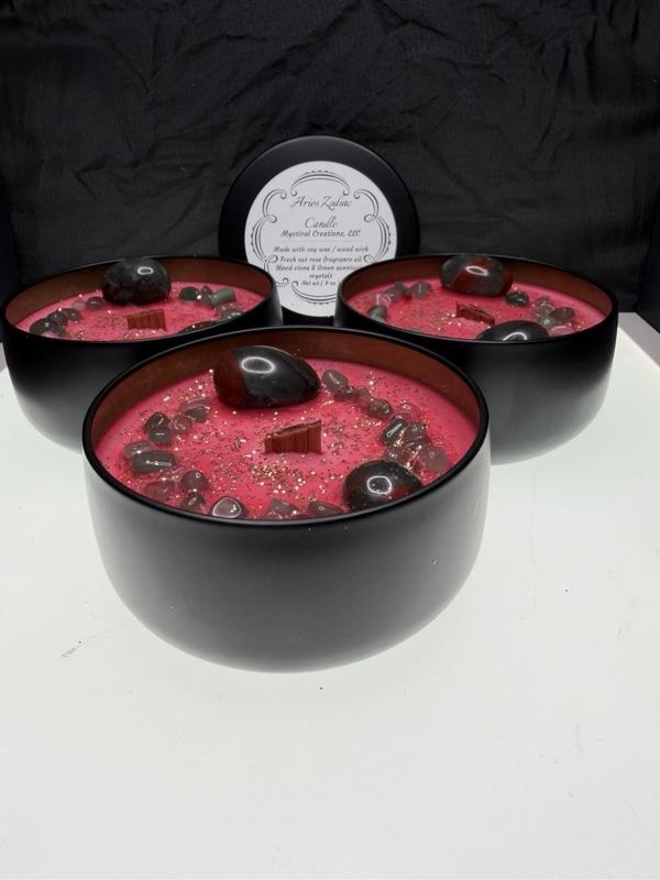 Aries zodiac candles