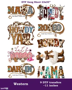 Western DTF Gang Sheet