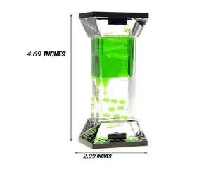 Liquid Motion Bubbler Sensory Toy, Fidget Toy for Desk Tops | Calming and Relaxing Anxiety Relief Toy for Kids and Adults | Handheld Water Game ideal birthday Adult Fidget sensory toy anti anxiety