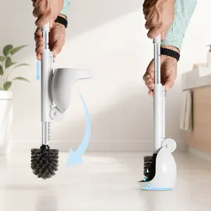 Drip-Free Toilet Brush — Catches Drips Before They Hit the Floor