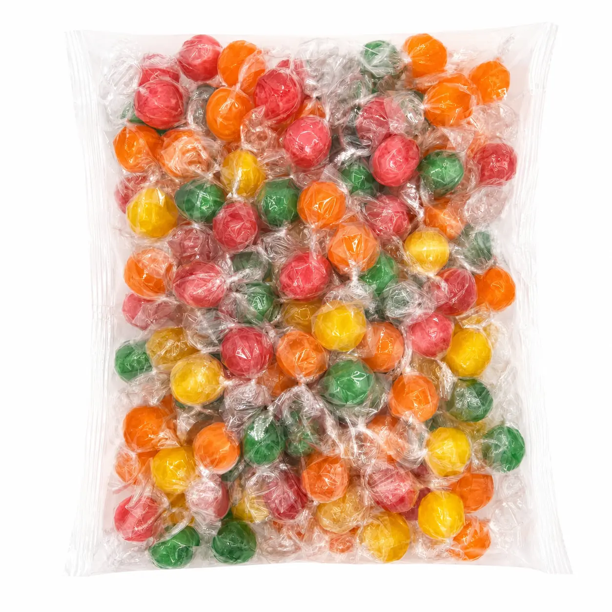Sour Balls Hard Candy, 2 lb Bag, Individually Wrapped Assorted Fruit Flavored Hard Candy, Lemon, Cherry, Lime & Orange, Bulk Candy for Party Favors, Candy Bowls, Goodie Bags & Sharing
