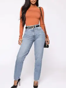 Very Special High Rise Mom Jeans - Medium Wash
