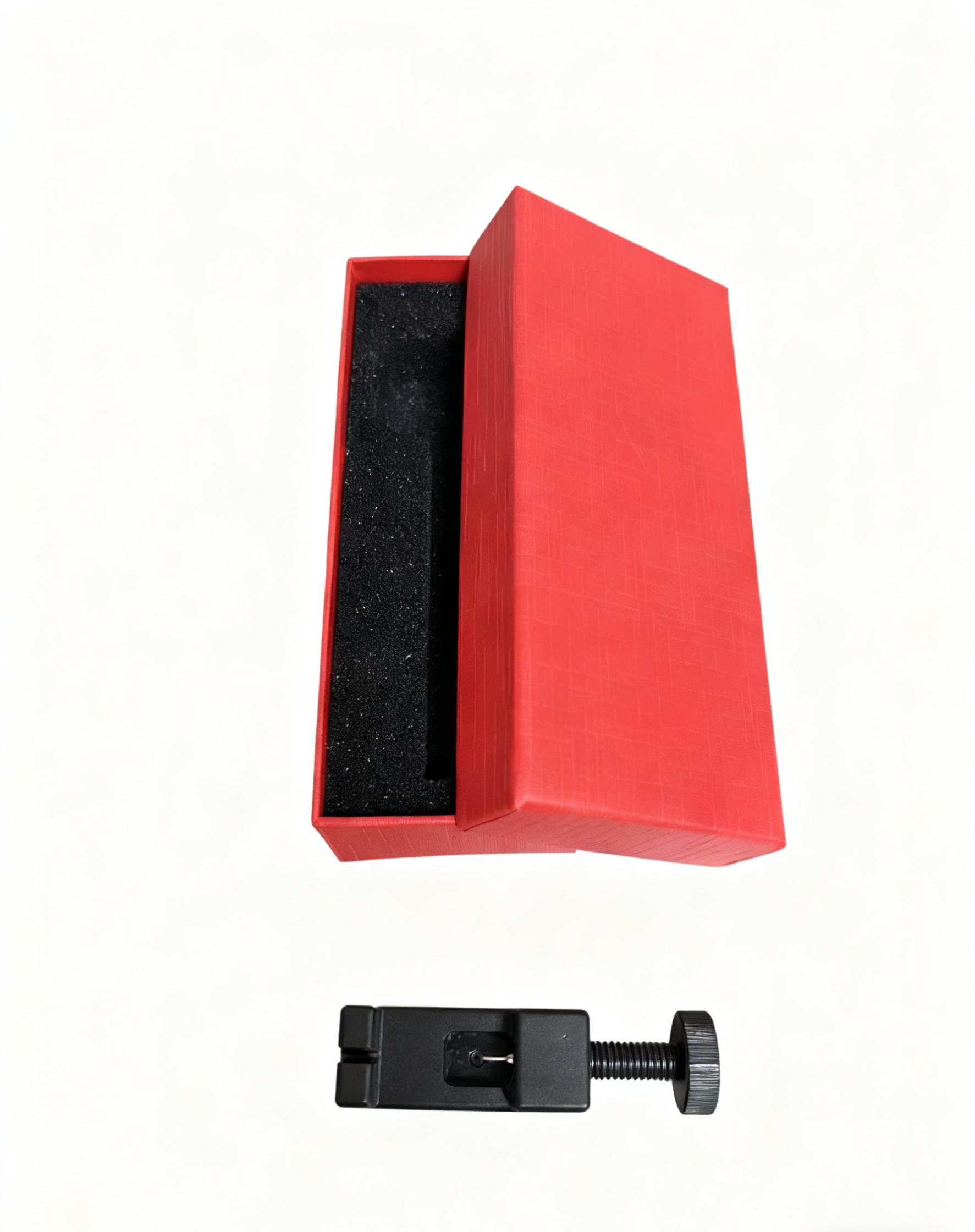 A square watch made of natural gemstones and alloys, with adjustable features and in various colors.