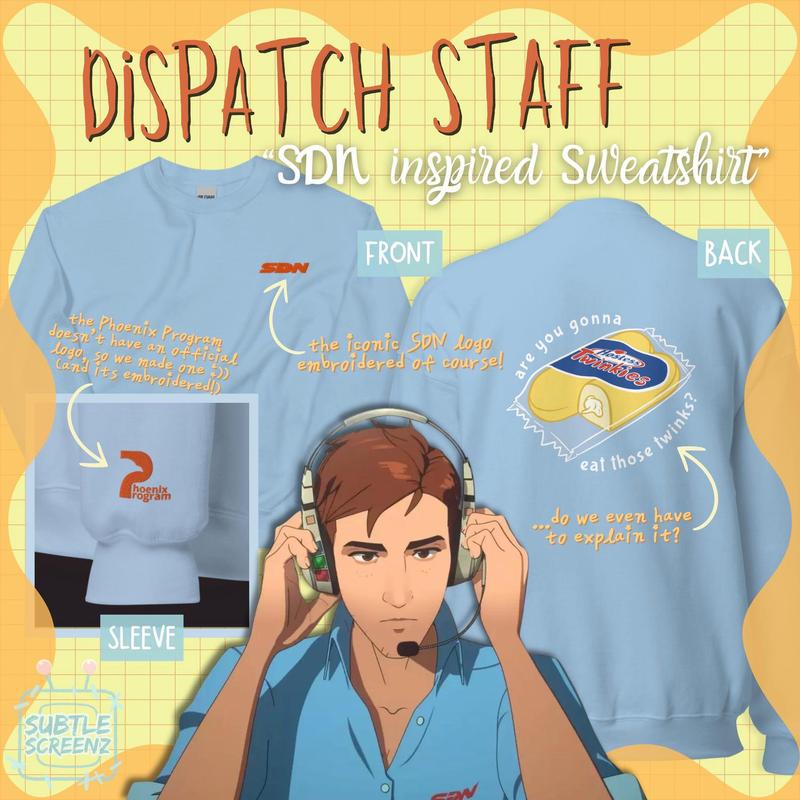 Dispatch Staff SDN Inspired Sweatshirt