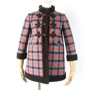 Pre-owned GUCCI Others Small Leather Goods Rave Like You Are Five Wool Coat