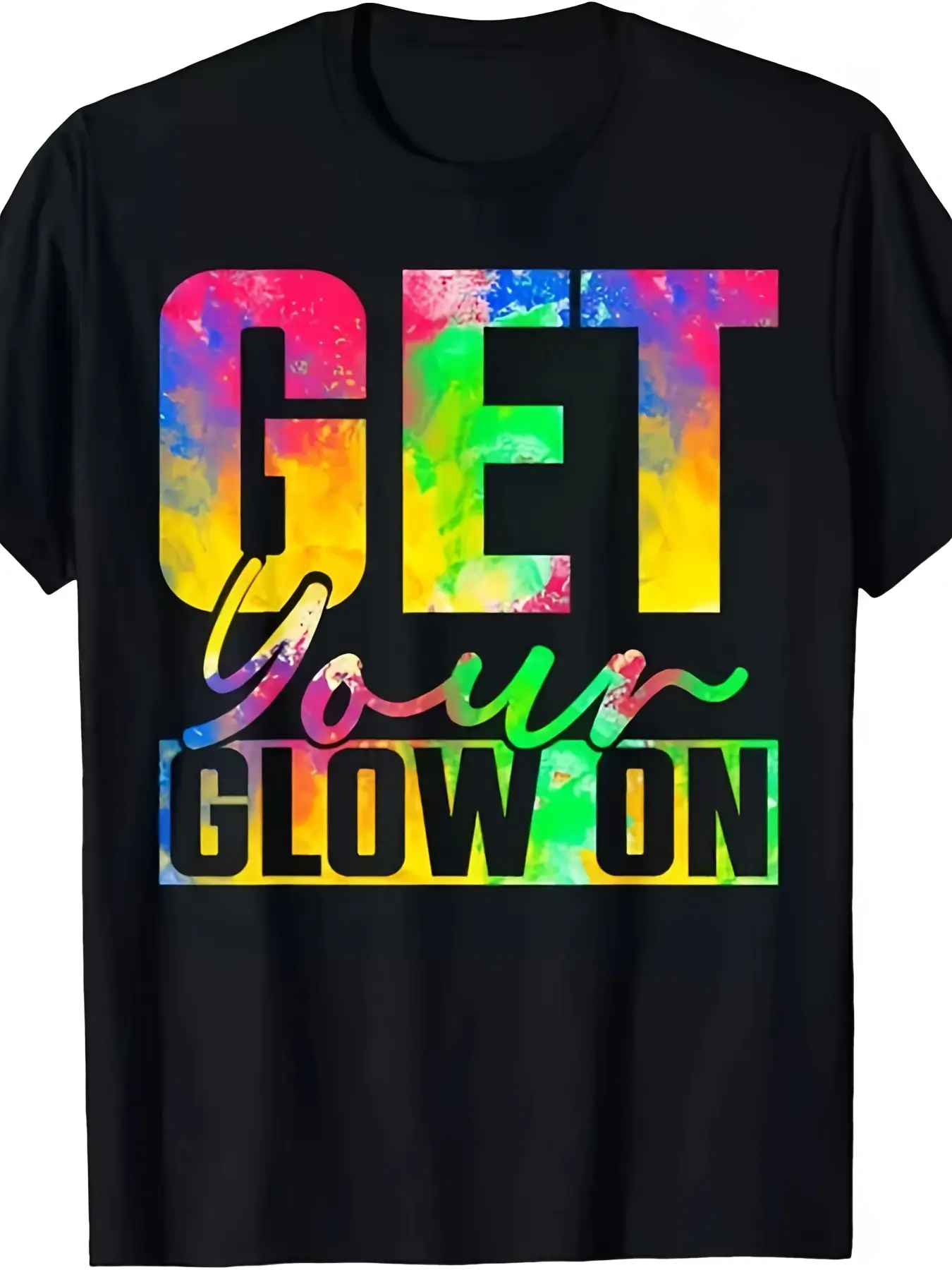 Get You Glow on Good Quality T-Shirt Size S-5XL Sa unisex soft cotton short sleeve t shirt, vintage graphic casual tee for men women teens, perfect birthday holiday gift for camping travel gym daily street casual wear