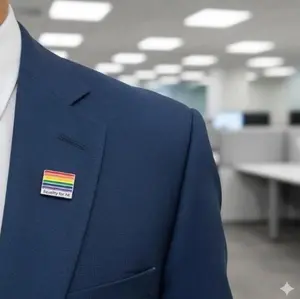 Equality For All Rainbow Flag Pins – LGBTQ+ Pride Statement Brooch – Unity & Acceptance Accessory – Pride Celebration