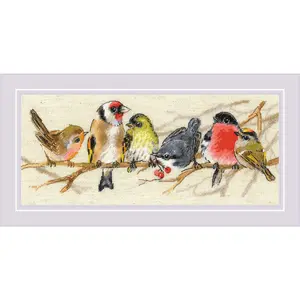 Birds on the Branch R2250 Counted Cross Stitch Kit