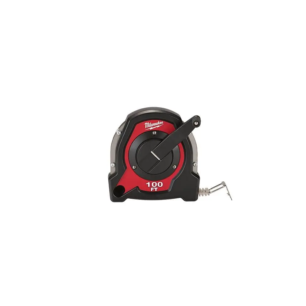 100 ft. Closed Reel Long Tape Measure Hardware Tool