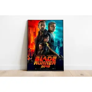 Blade Runner Poster - Blade Runner 2049 - Denis Villeneuve - Minimalist Movie Poster - Vintage Retro Art Print - Wall Art Print - Home Decor