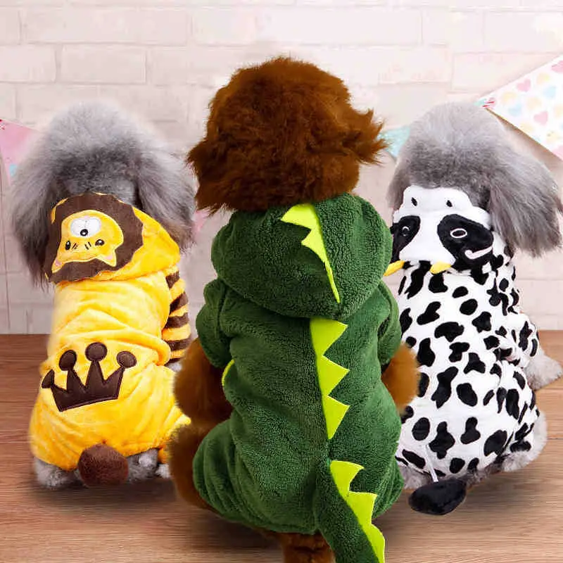 Autumn & Winter Transformed Dog Costume