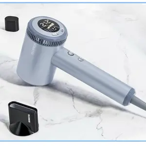 CONFU High Speed Hair Dryer with Diffuser, Salon-Level Quick Drying, Hot Pink Blow Dryer, Anti-Frizz, Ionic Technology, Lightweight, Travel & Home Use, Compact Design, Anti-Overheating, Low Noise, Safety Plug