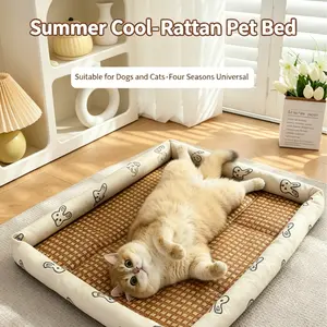 Summer Pet Ice Pad, Cat Bed, Dog Bed, Pet Mat, Cooling Mat, Comfortable and Cool, Ideal for Hot Weather, Perfect for Pets