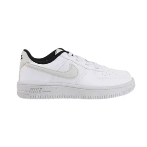 Little Kid's Nike Force 1 Crater NN Wht/Lght Bone-Volt-Blk (DH8696 101)