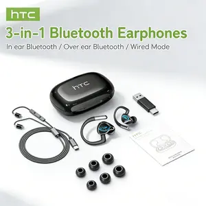 3-in-1 Live Streaming Earbuds – Real-Time Voice Monitoring, Plug & Play, Zero Delay, Built-in Mic Live Streaming & Recording