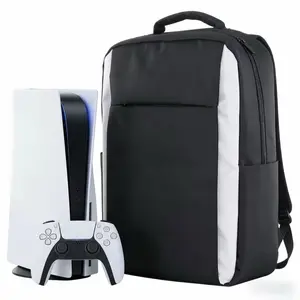Kayoura gaming Backpack for PS5, PS5 Slim & PS5 Pro - Waterproof Shockproof Protective Carrying Case for Console, Controllers and Accessories - Premium Travel Bag for Dedicated Gamers