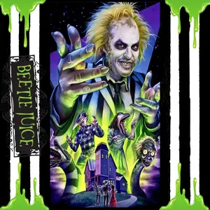 Beetlejuice Tumbler Wrap