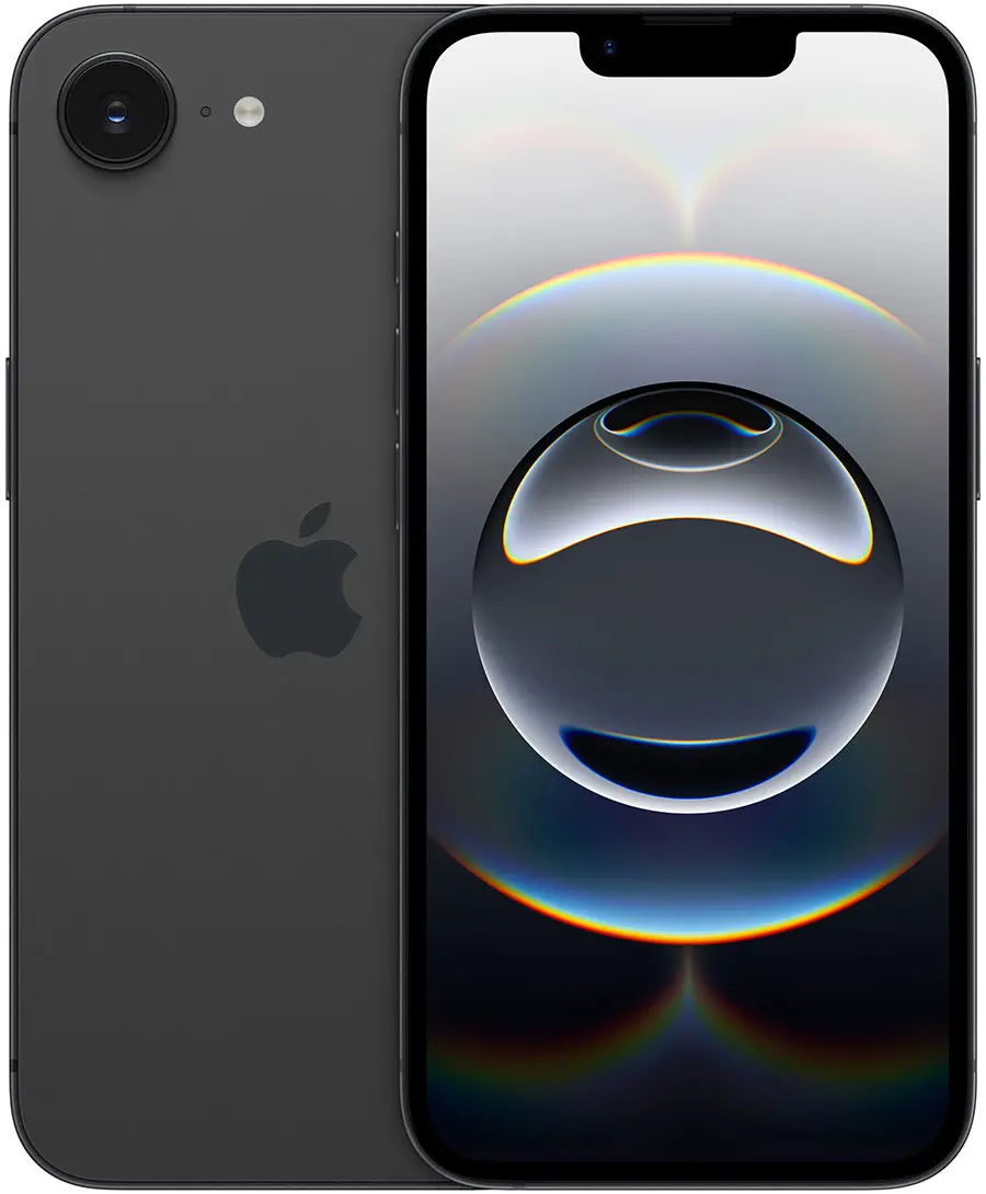 Refurbished Apple iPhone 16e 128GB Black (Unlocked) - Premium