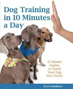 USED-Dog Training in 10 Minutes a Day: 10-Minute Games to Teach Your Dog New Tricks by Sundance, Kyra (Flexibound)