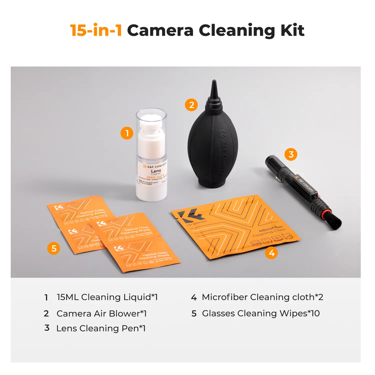15-in-1 Professional Cleaning Kit