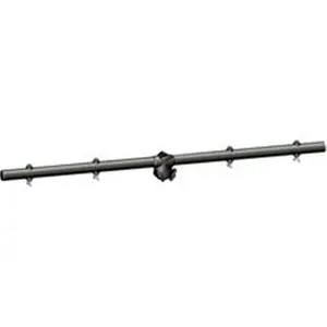 212 MAIN Stage Lighting Mounting Bar, Ultimate Support Music Products 4 Lighting Tree Crossbar - LTB-48B, Pre-Drilled, Thick-Wall
