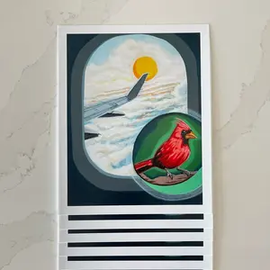 A New World Hangs Outside the Window (Print)