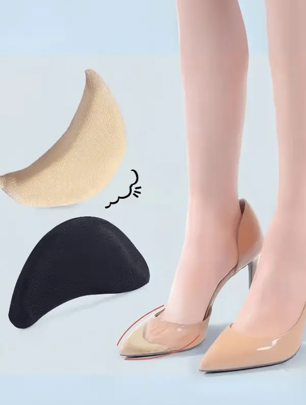 1 Pair Adjustable Heel & Toe Pads - Anti-Slip Forefoot Cushions & Heel Grips for High Heels | Ergonomic Insoles for Women'S Formal Events, Work & Daily Comfort