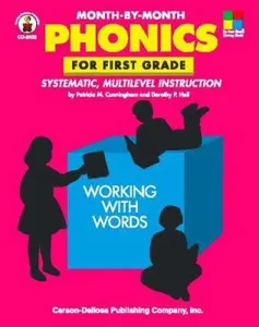 USED-Month-by-Month Phonics for First Grade: Systematic, Multilevel Instruction by Patricia M. Cunningham (Paperback)