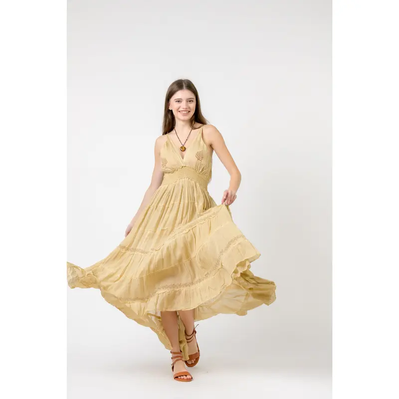 Long string dress - TikTok Shop