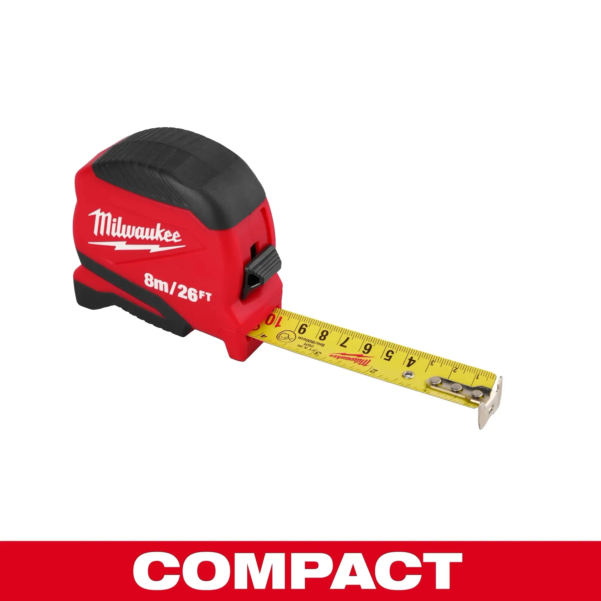 Milwaukee 48-22-1726 8m/26ft Compact Tape Measure