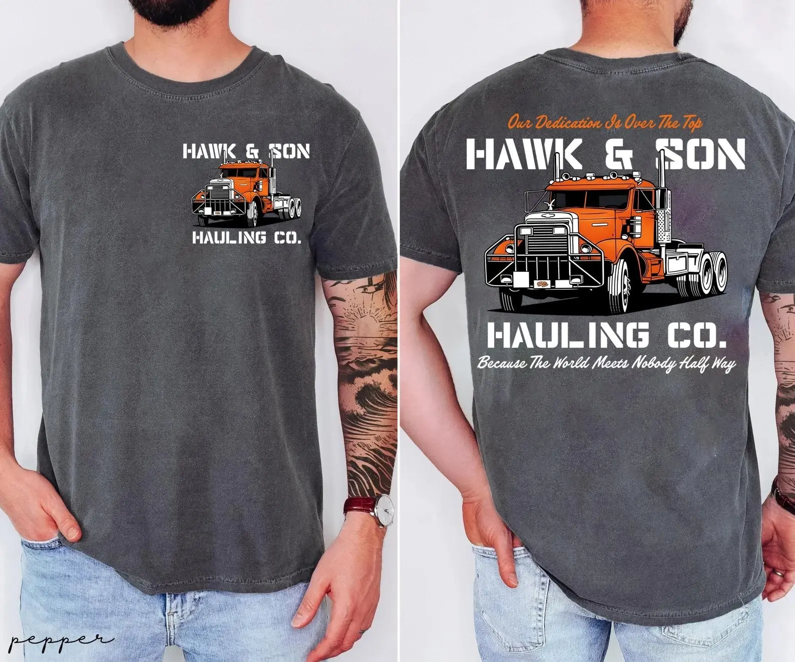 Over The Top Trucker Shirt, Hawk and Son Shirt, Vintage Arm Wrestling Movie Shirt, Classic 80s Graphic Tee, Gift For Truck Driver, Dad Gift