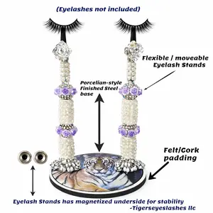 Handmade Magnetic Eyelash Stand – Prep, Drying & Display