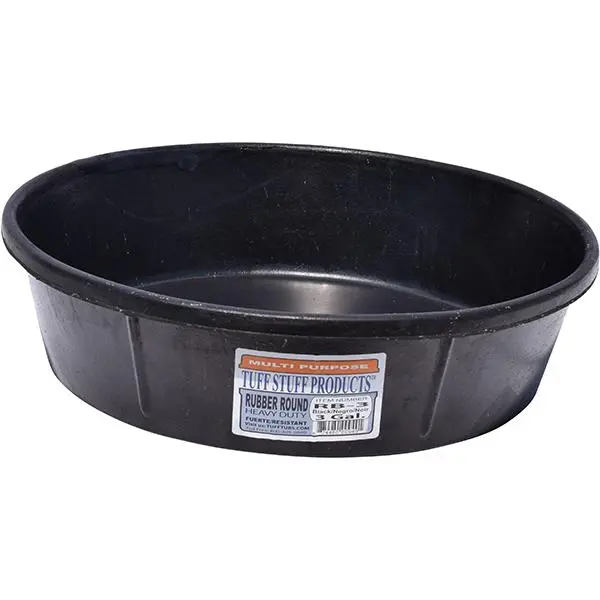 Tuff Stuff Products RB3 Rubber Round Feeder - 3 gal