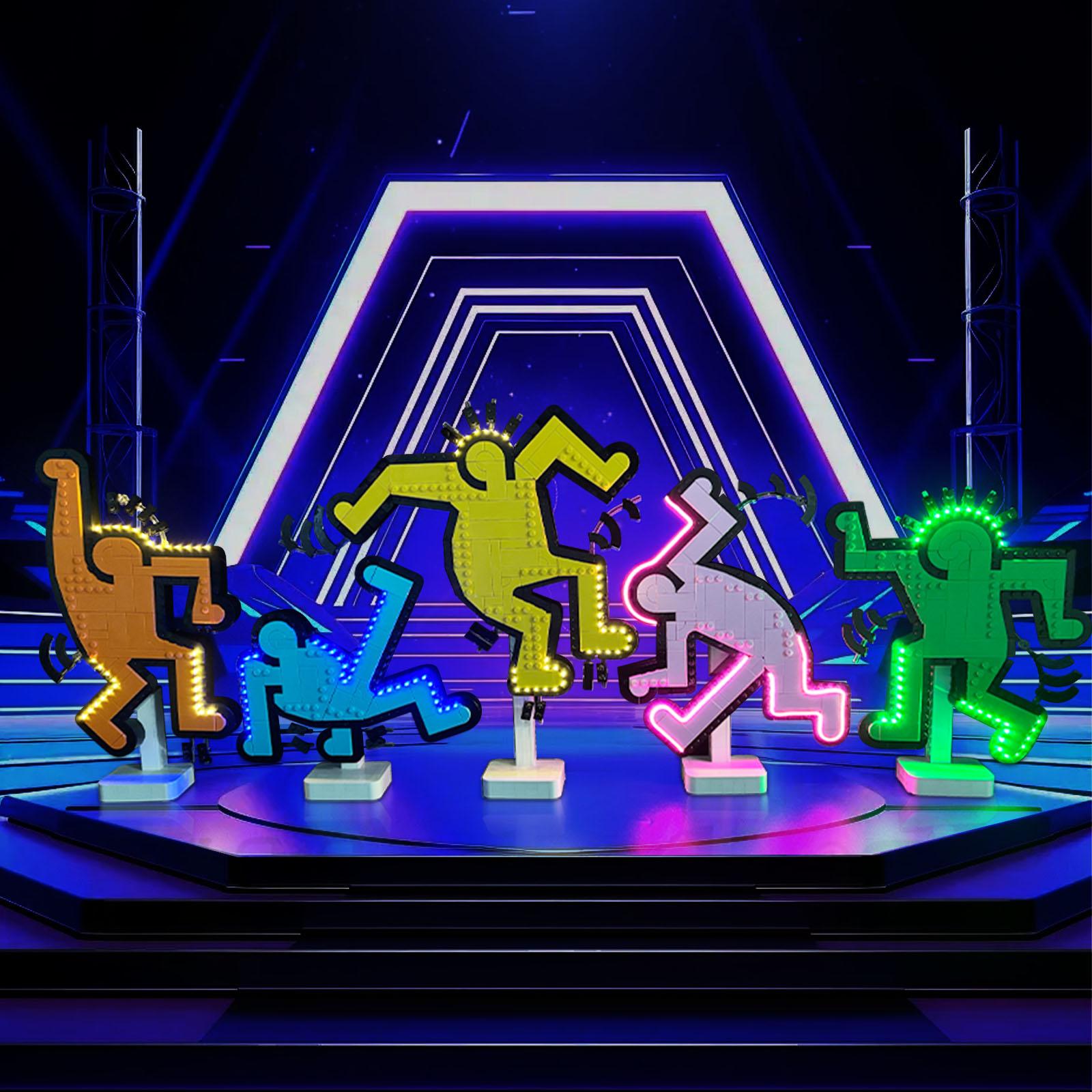 LYBMTWF LED Lighting Kit  for LEGO 31216 Dancing Figures  (Bricks Not Included)