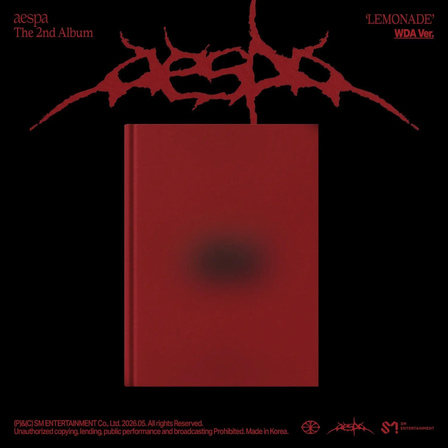 Aespa - The 2nd Album 'LEMONADE' [WDA Ver.]  [COMPACT DISC - CD] Postcard, Photo Book, Photos, Poster