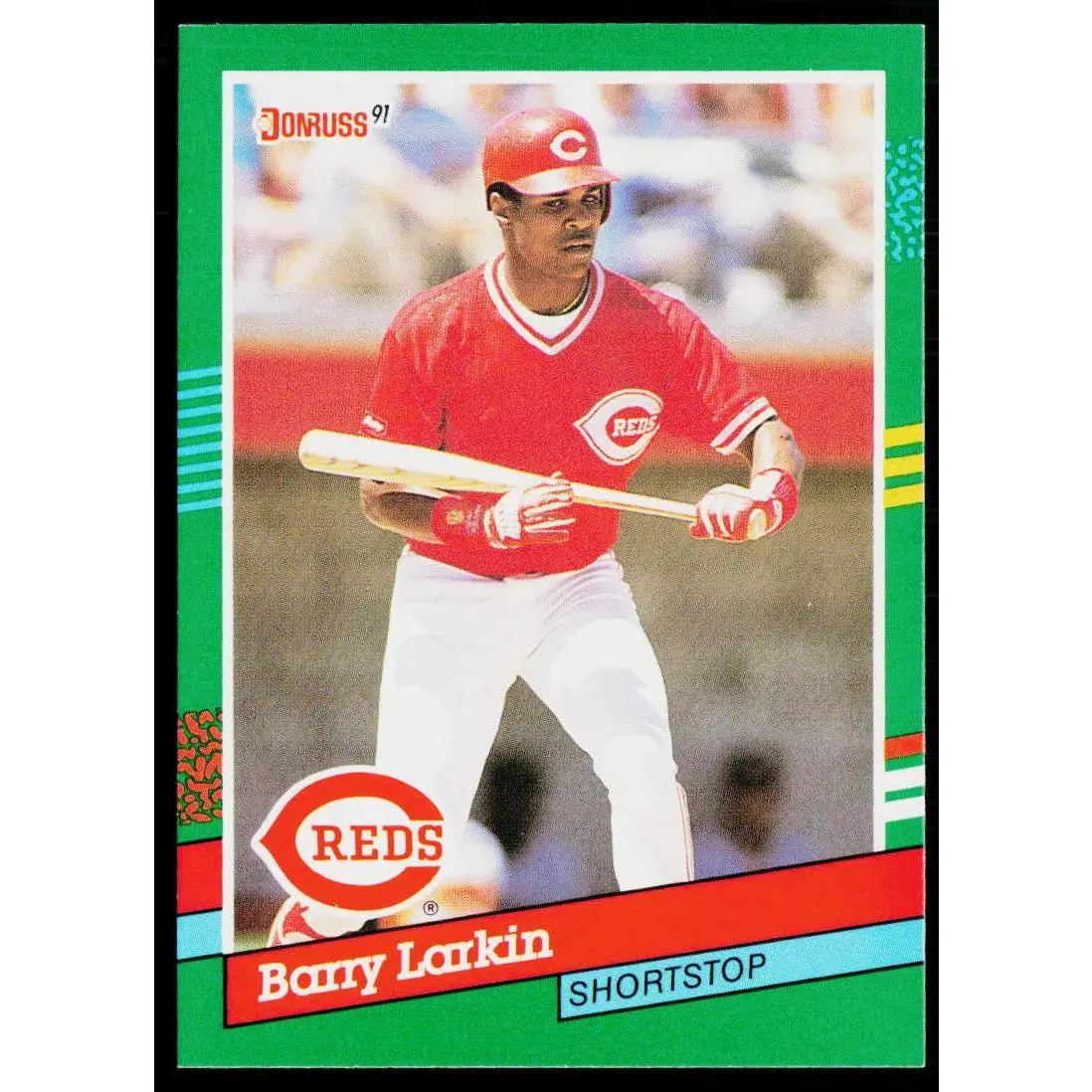 Barry Larkin 1991 Donruss #471 Cincinnati Reds